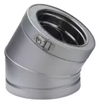 COUDE 30° Diam180 - INOX INOX